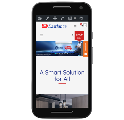 Dawlance Mobile - Development & SEO
